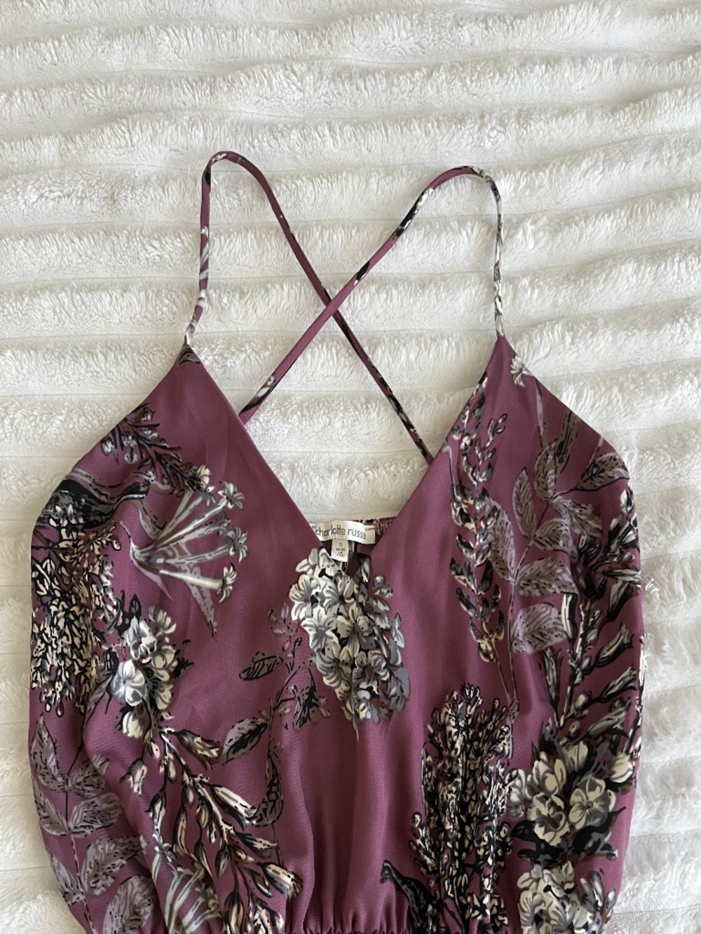Charlotte Russe Floral Maxi Dress - Picture 5 of 8